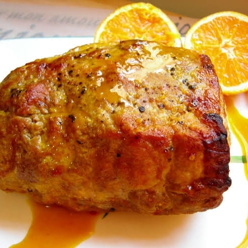 Foto da Lombo de Porco ao molho laranja  - receita de Lombo de Porco ao molho laranja  no DeliRec
