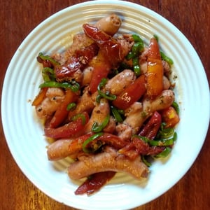 Recipe of Chicken sausage on the DeliRec recipe website