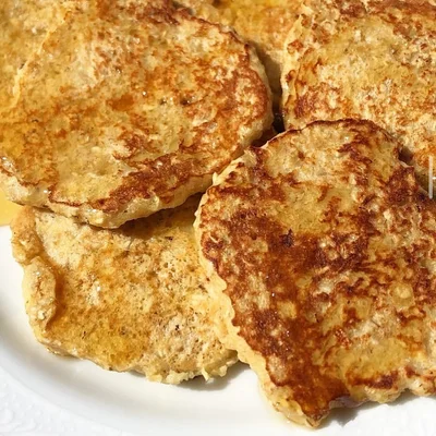 Recipe of Banana and oat pancake on the DeliRec recipe website