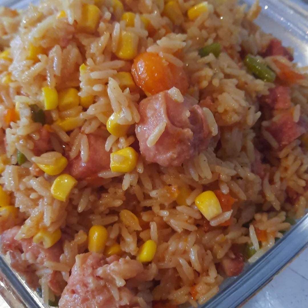 Photo of the Rice with pepperoni and sausage in pressure – recipe of Rice with pepperoni and sausage in pressure on DeliRec