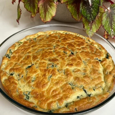 Recipe of LOW CARB SPINACH SOUFLE on the DeliRec recipe website