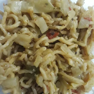 Recipe of Cabbage with Noodles. on the DeliRec recipe website