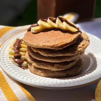 Recipe of Easy and healthy pancakes on the DeliRec recipe website
