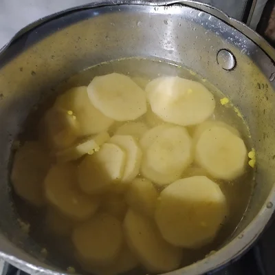 Recipe of boiled potato on the DeliRec recipe website
