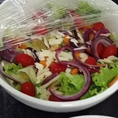 Recipe of salad to keep on the DeliRec recipe website