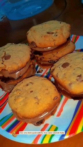 Foto da Cookies recheado - receita de Cookies recheado no DeliRec