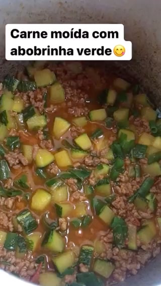 Photo of the Ground beef with green zucchini – recipe of Ground beef with green zucchini on DeliRec