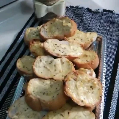 Recipe of Garlic cream toast on the DeliRec recipe website