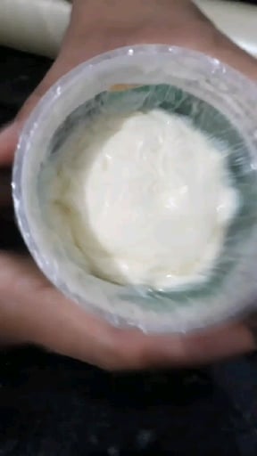 Photo of the Goodbye mold in the cottage cheese pot – recipe of Goodbye mold in the cottage cheese pot on DeliRec