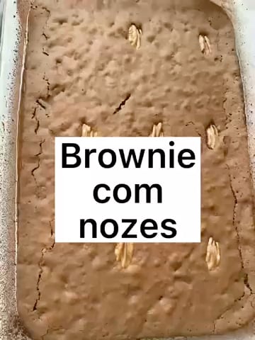 Foto da Brownie de nozes - receita de Brownie de nozes no DeliRec