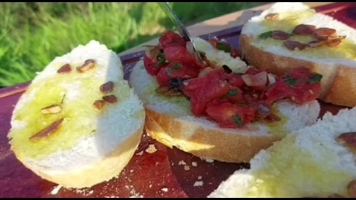 Photo of the Rustic Bruschetta on the Barbecue – recipe of Rustic Bruschetta on the Barbecue on DeliRec