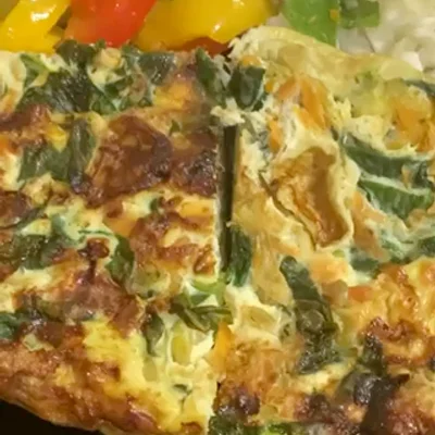 Recipe of Vegetables omelette on the DeliRec recipe website