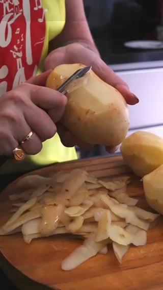 Photo of the potato skin chips – recipe of potato skin chips on DeliRec