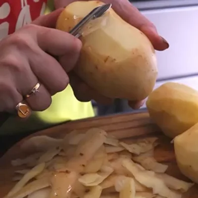 Recipe of potato skin chips on the DeliRec recipe website