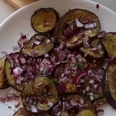 Recipe of eggplant vinaigrette on the DeliRec recipe website