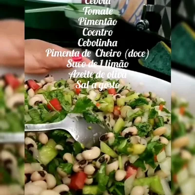 Recipe of bean salad on the DeliRec recipe website