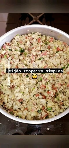 Photo of the simple tropeiro beans – recipe of simple tropeiro beans on DeliRec