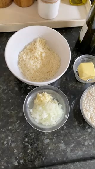 Photo of the white risotto – recipe of white risotto on DeliRec