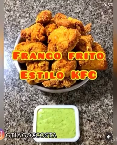 Foto da Frango Frito - KFC - receita de Frango Frito - KFC no DeliRec