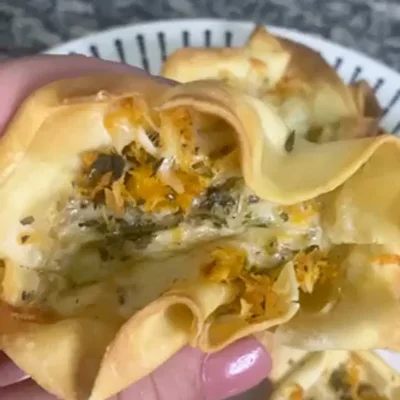 Recipe of Stuffed Baskets Made With Pastel Dough on the DeliRec recipe website