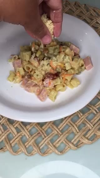 Foto da Salada de macarrão com bacon  - receita de Salada de macarrão com bacon  no DeliRec