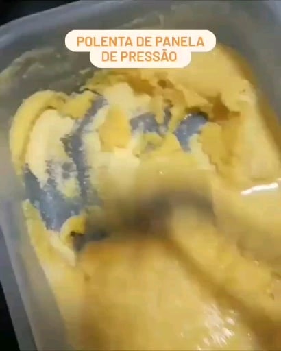 Photo of the pressure cooker polenta – recipe of pressure cooker polenta on DeliRec