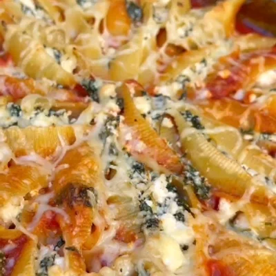 Recipe of Conchiglione stuffed with ricotta and spinach on the DeliRec recipe website