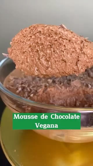 Photo of the VEGAN CHOCOLATE MOUSSE – recipe of VEGAN CHOCOLATE MOUSSE on DeliRec