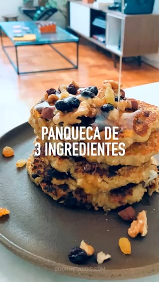 Photo of the 3 ingredient pancake – recipe of 3 ingredient pancake on DeliRec