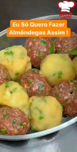 Photo of the Meatballs with potatoes – recipe of Meatballs with potatoes on DeliRec