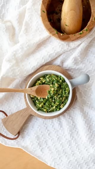 Photo of the Arugula and Coriander Pesto – recipe of Arugula and Coriander Pesto on DeliRec