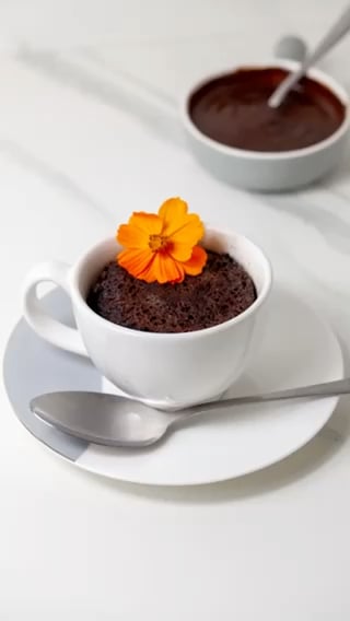 Photo of the Chocolate cake in a mug – recipe of Chocolate cake in a mug on DeliRec