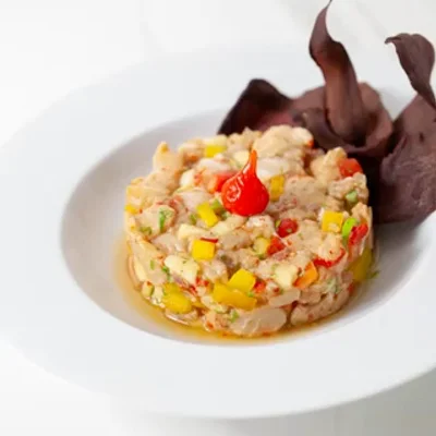 Recipe of Tropical white fish tartar on the DeliRec recipe website