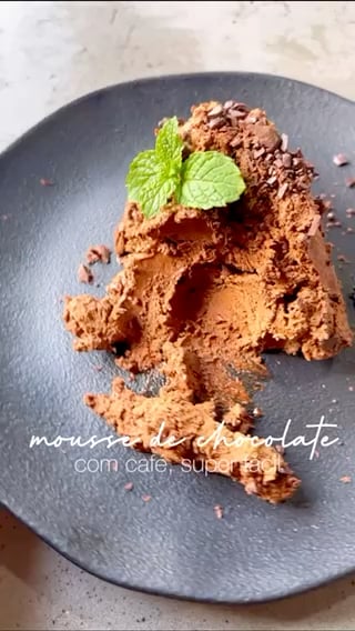 Foto da Mousse de chocolate com café fácil  - receita de Mousse de chocolate com café fácil  no DeliRec
