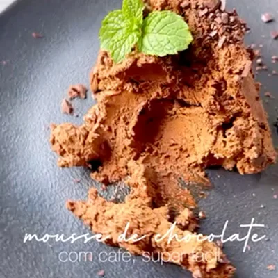 Recipe of Easy chocolate mousse with coffee on the DeliRec recipe website