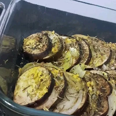 Recipe of roasted eggplant on the DeliRec recipe website