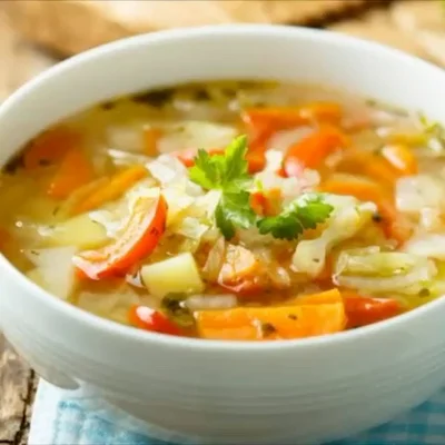 Recipe of low carb soup on the DeliRec recipe website