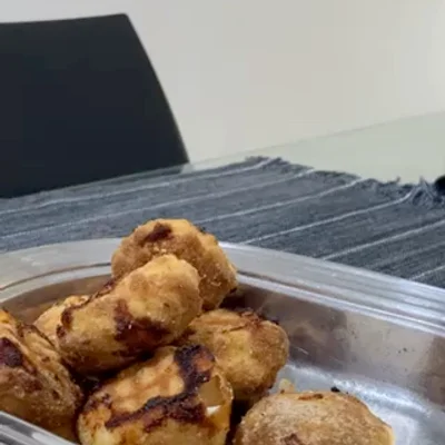Recipe of Homemade chicken nuggets in the airfryer on the DeliRec recipe website