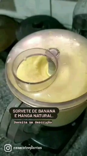 Photo of the natural mango ice cream – recipe of natural mango ice cream on DeliRec