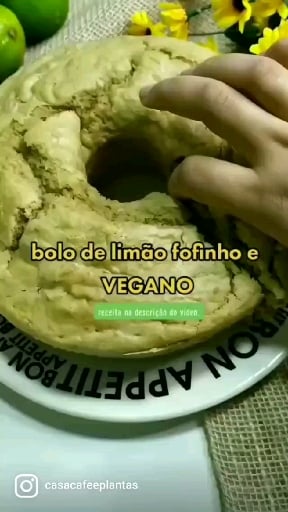 Photo of the vegan lemon cake – recipe of vegan lemon cake on DeliRec