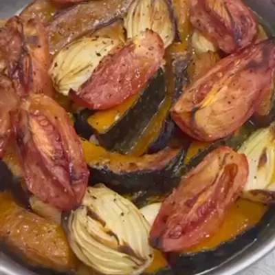 Recipe of ROASTED VEGETABLES on the DeliRec recipe website