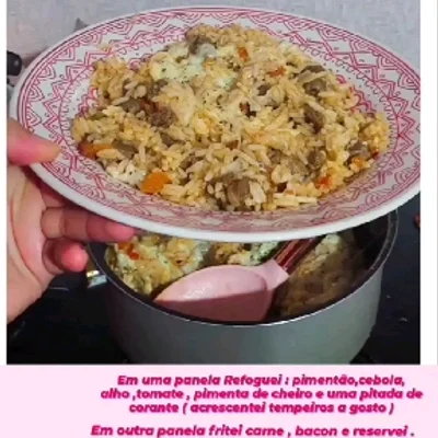 Recipe of Rice with Cheese on the DeliRec recipe website