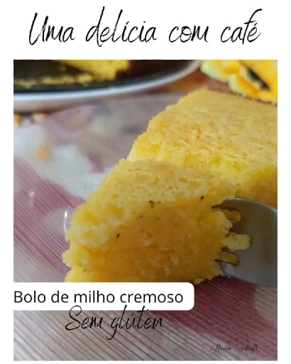 Foto da Bolo de milho cremoso  - receita de Bolo de milho cremoso  no DeliRec
