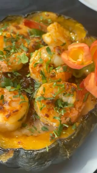 Photo of the  Shrimp in cabotia pumpkin – recipe of  Shrimp in cabotia pumpkin on DeliRec