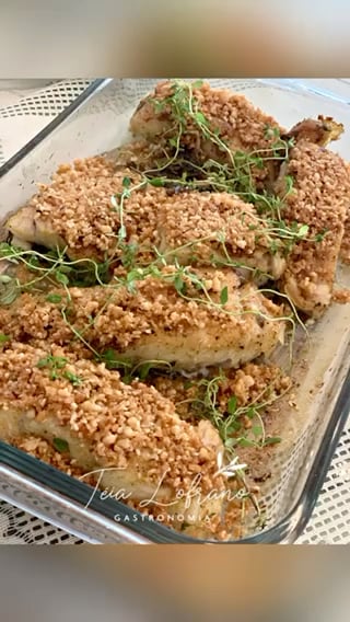 Photo of the Chestnut crusted sea bass with cauliflower puree – recipe of Chestnut crusted sea bass with cauliflower puree on DeliRec