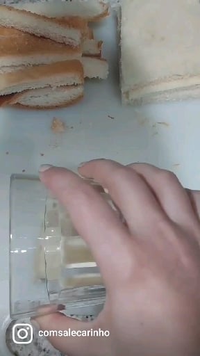Foto da Snack crocante de pão de forma - receita de Snack crocante de pão de forma no DeliRec