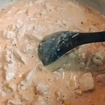 Recipe of Chicken Stroganoff with Corn on the DeliRec recipe website