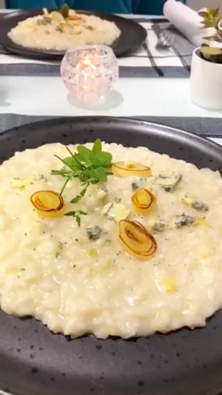 Photo of the Leek and Gorgonzola Risotto – recipe of Leek and Gorgonzola Risotto on DeliRec