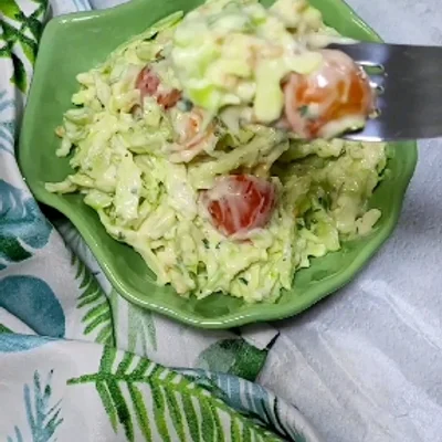 Recette de Salade de chou à la mayonnaise sur le site de recettes DeliRec