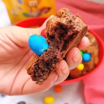 Recipe of Brownie with M&M's on the DeliRec recipe website